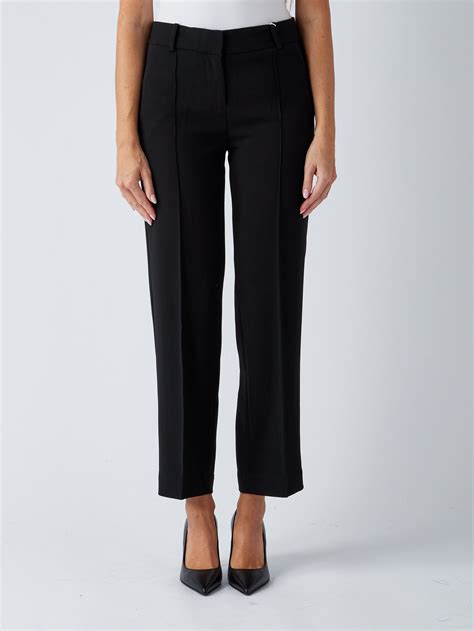 michael kors ruffle pants|Double Crepe.